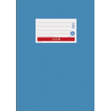 Protège-cahier A4 papier bleu moyen