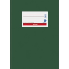 Protège-cahier A4 papier vert foncé