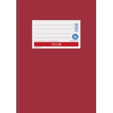 Protège-cahier A5 papier rouge vif