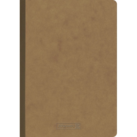 Carnet A5 FACT!plus FSC marron uni