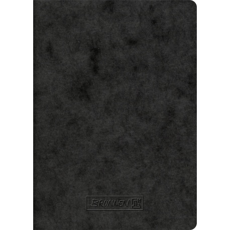 Cahier A6 FACT!plus 5x5 noir 80p