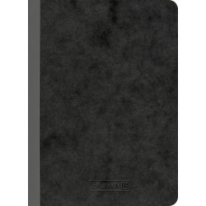 Carnet A6 FACT!plus FSC noir 5x5