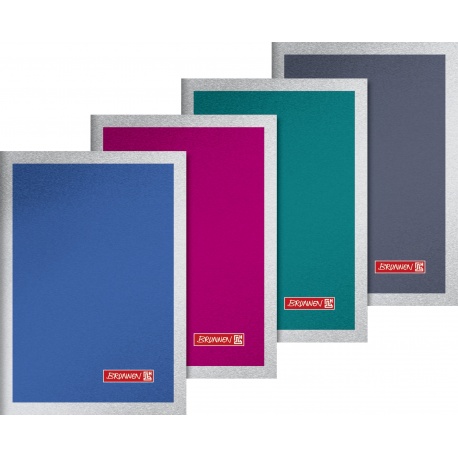 Carnet A7 Premium Metallic ligné48p
