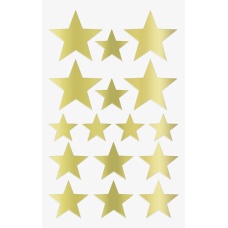 Sticker Étoiles or