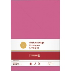 Enveloppe C5 doublée fuch 10pc
