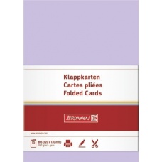 Carte double B6 200g lil 10pc