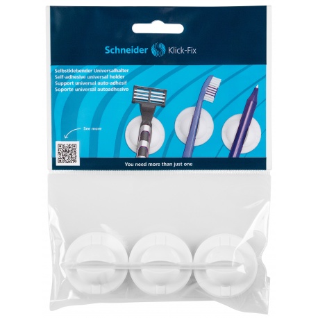 Klick-Fix support universel blanc kit 3 pcs