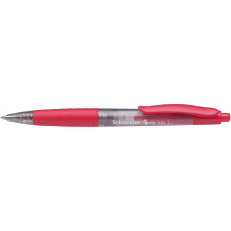 Stylo à bille gel Gelion 1 rouge 04