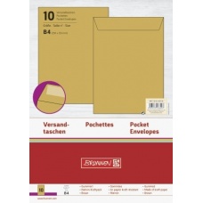 Pochette B4 110g marron 10pc