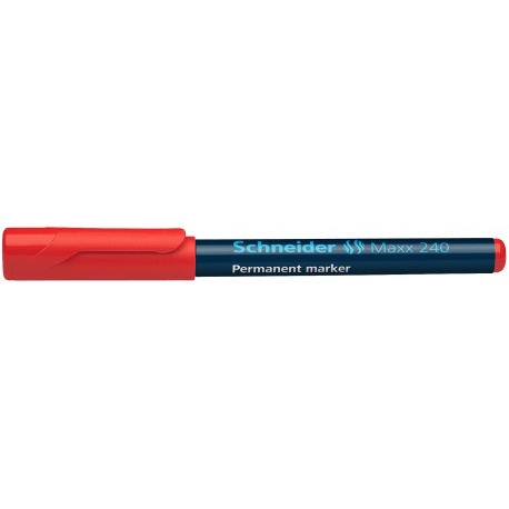 Marqueur permanent Maxx 240 rouge