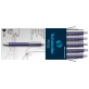 Stylo à bille Perlia violet Recharge Slider 755 XB bleue