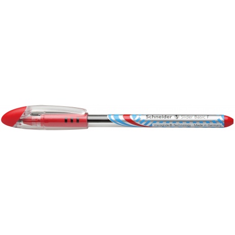 Stylo à bille Slider Basic F rouge