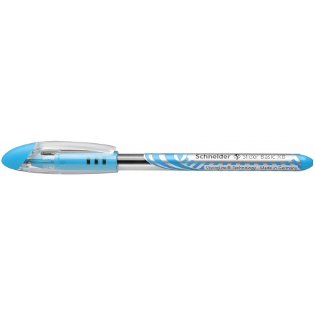 Stylo à bille Slider Basic XB bleu clair