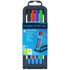 Stylo à bille Slider Edge XB basic Box 4 pièces