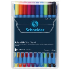Stylo à bille Slider Edge XB Pochette 10 pièces France