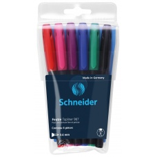 Fineliner Topliner 967 04 assorti Pochette 6 pièces France