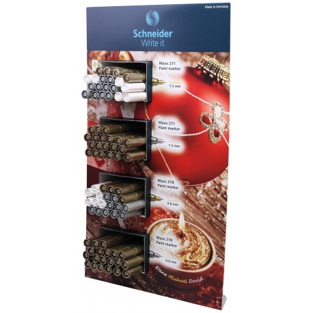 Marqueur peinture Maxx 271/278 ass. Presentoir 40/40 pièces