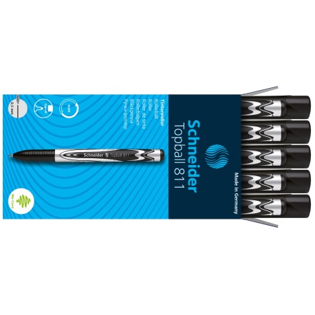 Roller à encre Topball 811 05 noir