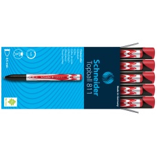 Roller à encre Topball 811 05 rouge