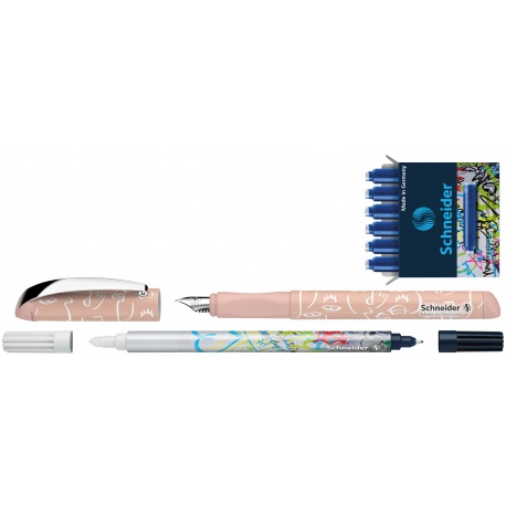 Set Stylo à plume Glam assorti Blister