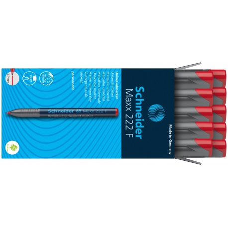 Marqueur universel Maxx 222 F perm. rouge