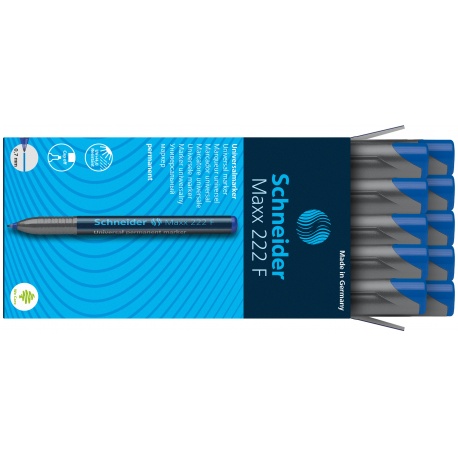 Marqueur universel Maxx 222 F perm. bleu