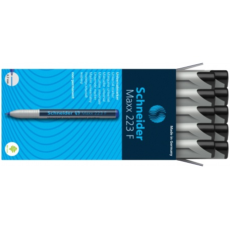 Marqueur universel Maxx 223 F non-perm. noir