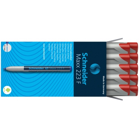 Marqueur universel Maxx 223 F non-perm. rouge