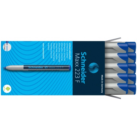 Marqueur universel Maxx 223 F non-perm. bleu