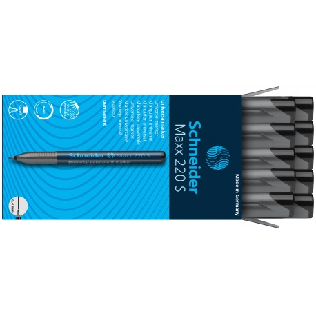 Marqueur universel Maxx 220 S perm. noir