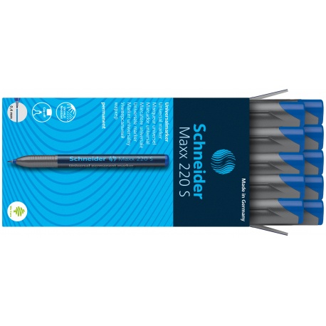 Marqueur universel Maxx 220 S perm. bleu