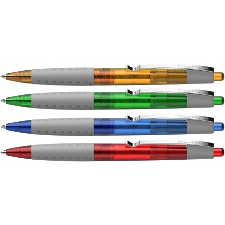 Stylo à bille Loox transp. assorti Recharge Express 775 M bleue