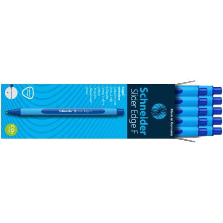 Stylo à bille Slider Edge F bleu