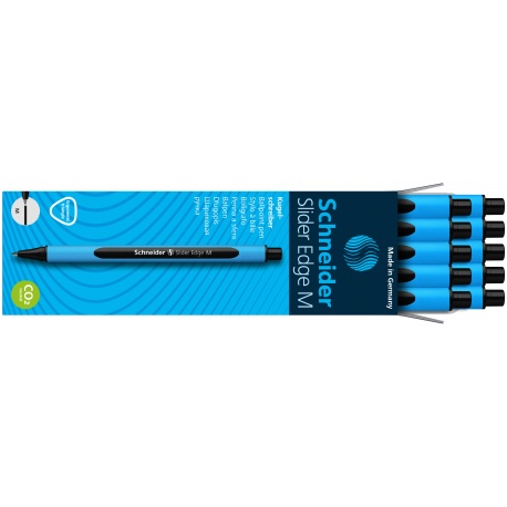 Stylo à bille Slider Edge M noir