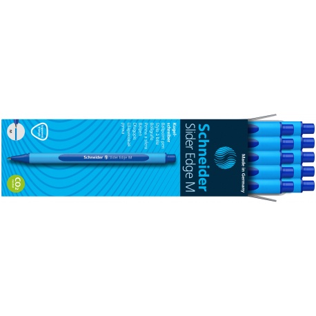 Stylo à bille Slider Edge M bleu