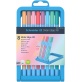 Stylo à bille Slider Edge XB Box 8 pièces Pastel