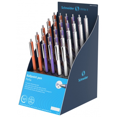 Stylo à bille Perlia Presentoir 30 pièces GB