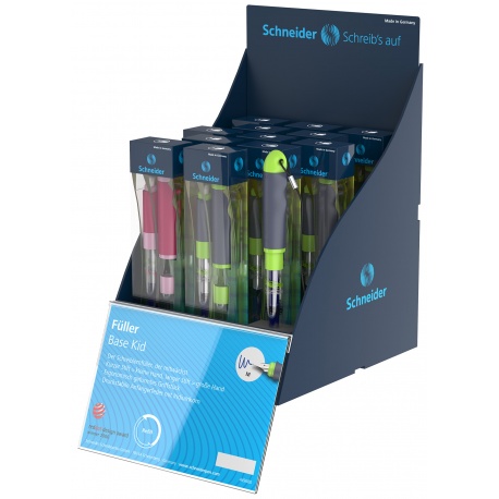 Stylo à plume Base Kid SiS Presentoir 12 pièces D