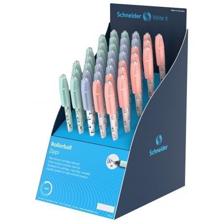 Roller à cartouche Zippi Presentoir 40 pièces GB