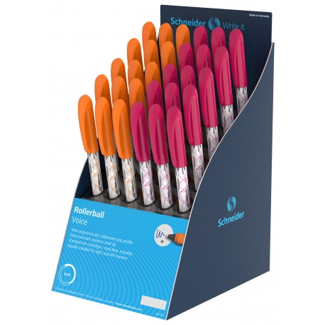 Roller à cartouche Voice assorti Presentoir 30 pièces GB