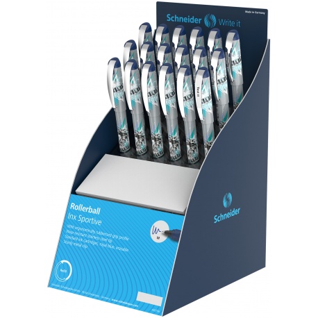 Roller à cartouche Inx Sportive Presentoir 17 pièces GB
