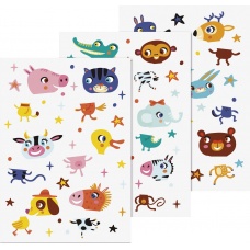 Sticker fenêtre Puzzle animaux