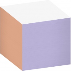 Cube mémo 9,5x9,5x9,5cm 750 feuilles
