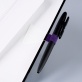 Porte-stylo élastique adhésif lilas