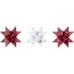 Bandes origami 120g Étoiles arg 96pces