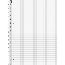 Cahier-recharge A4 70g 5x9 160p