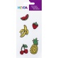 Sticker textile fruits