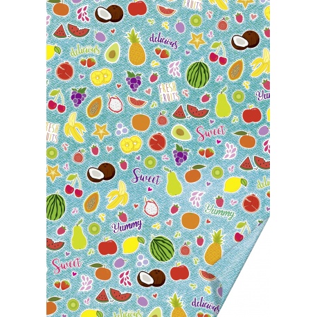 Carton 50x70cm 300g Fruits