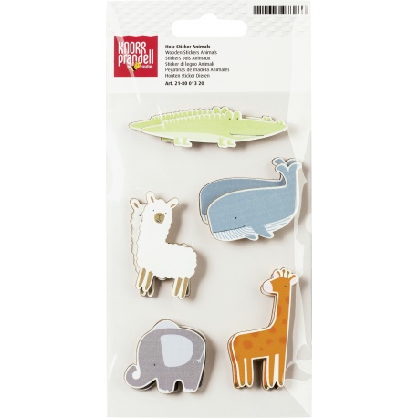 Stickers bois Animaux 10pces