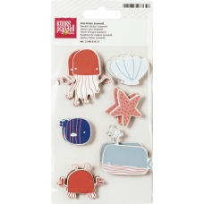 Stickers bois Seaworld 12pces